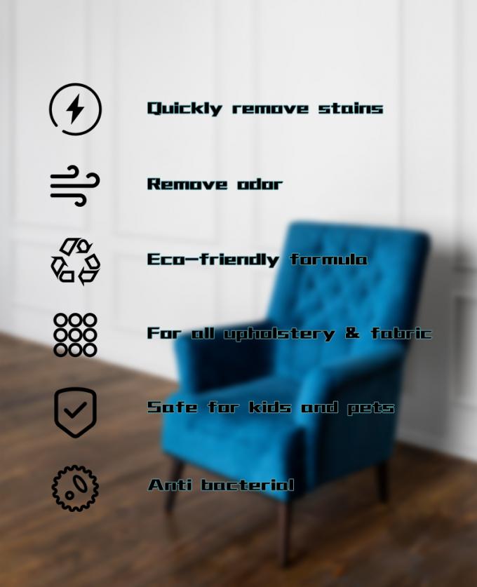 織物 家具ケアキット 車椅子 白い織物 ソファ 掃除機 石けん 液体スプレー 織物 掃除機 デオドラント 1