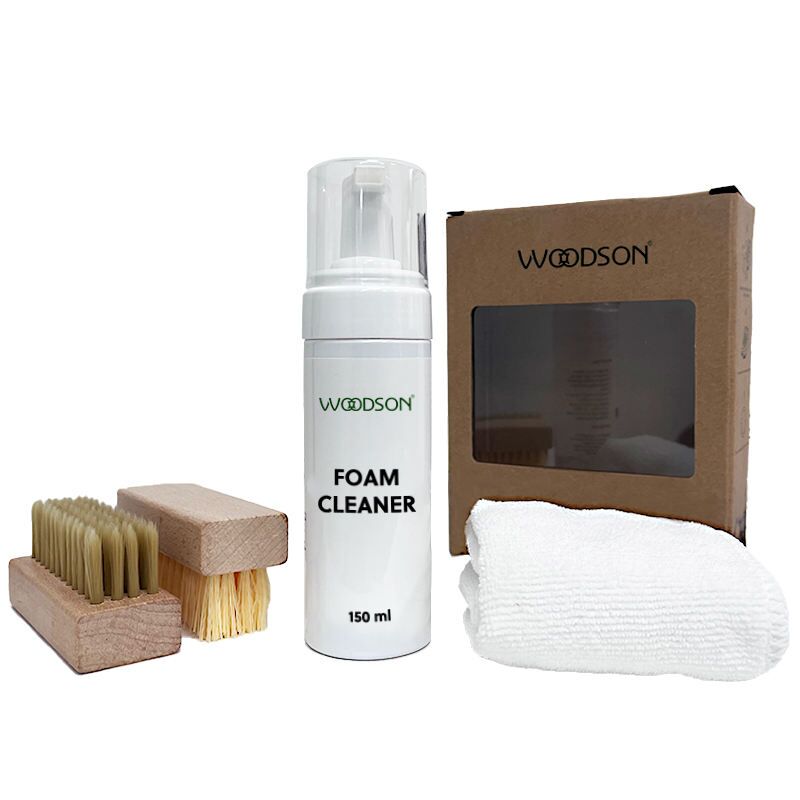 Portable Premium White Custom Private Label Foam Shoe Cleaner Spray Sneaker Cleaning Kit